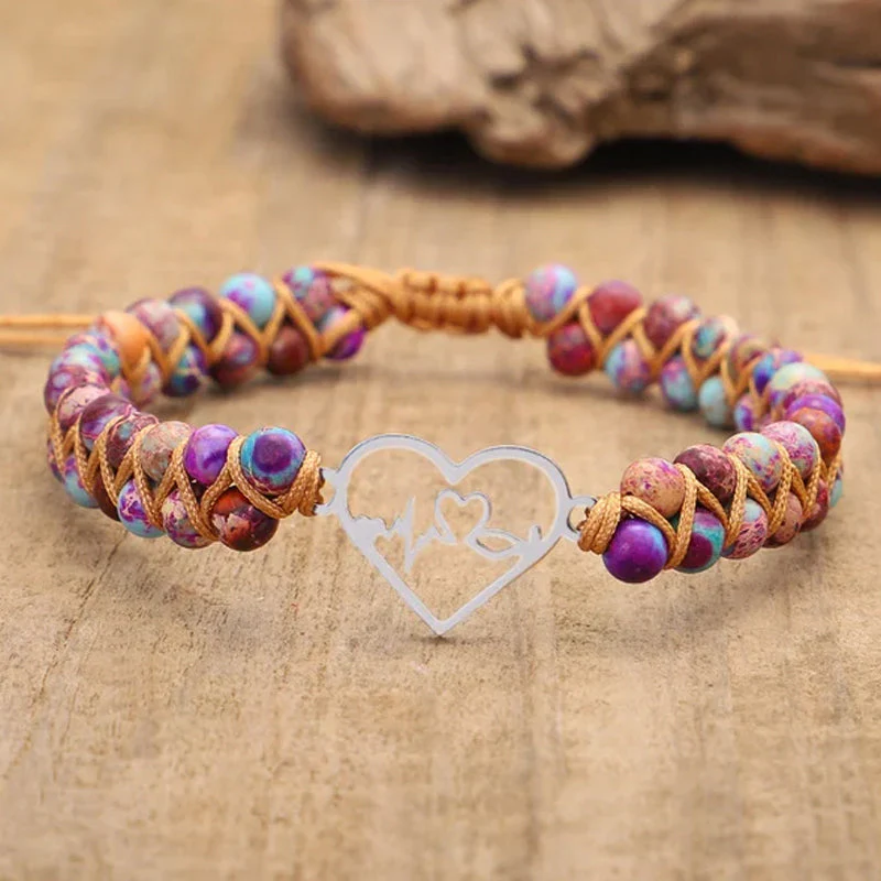 For Granddaughter - For You Are Always In Mine Beads Bracelet - Image 2