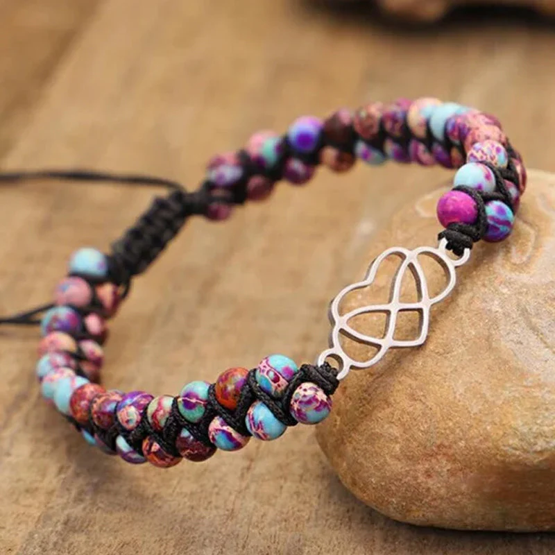 For Granddaughter - For You Are Always In Mine Beads Bracelet - Image 3