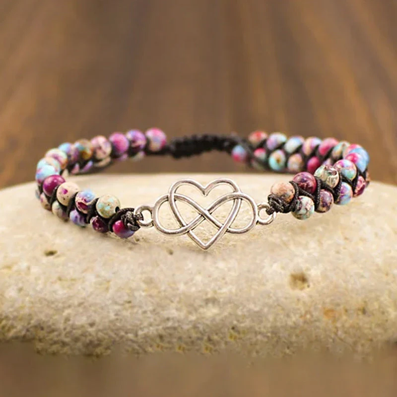 For Granddaughter - For You Are Always In Mine Beads Bracelet - Image 4