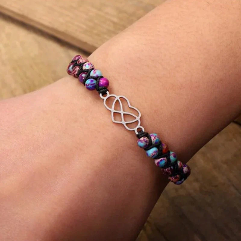 For Granddaughter - For You Are Always In Mine Beads Bracelet - Image 6