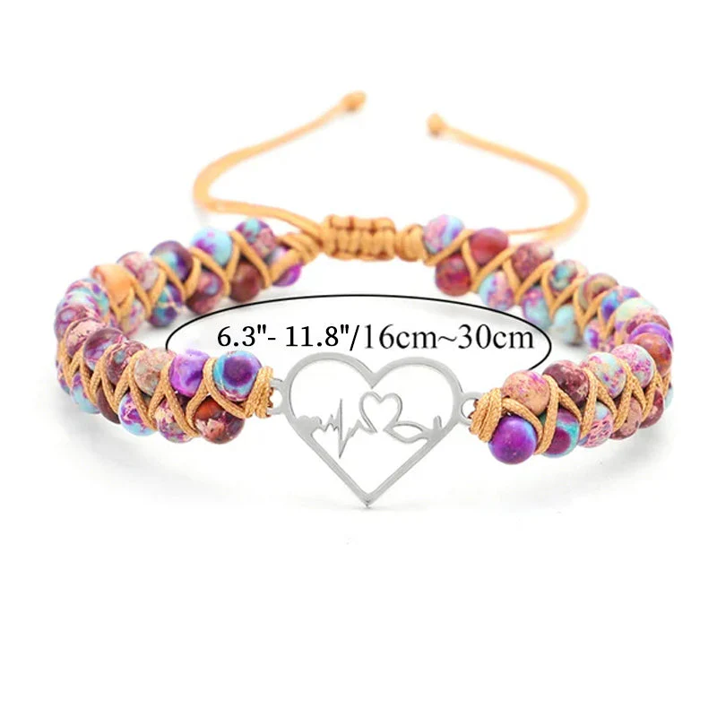 For Granddaughter - For You Are Always In Mine Beads Bracelet - Image 9