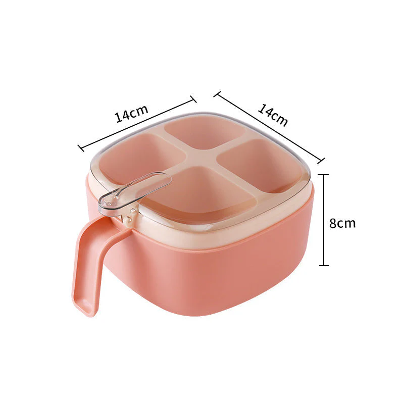 Four seasoning box with lid - Image 13