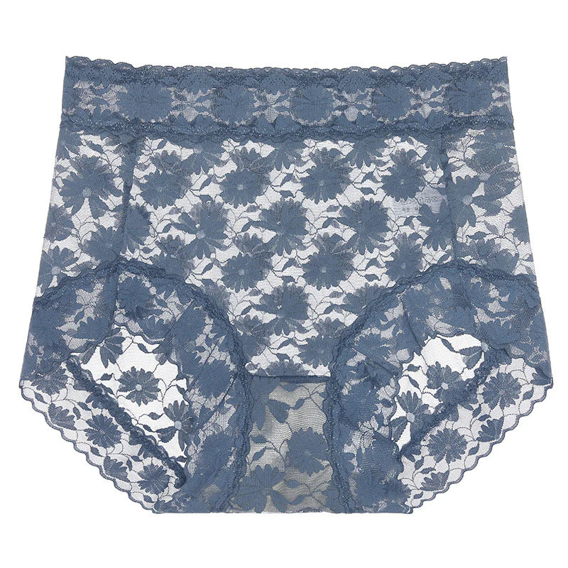 French Ice Silk Lace Belly Panties - Image 23