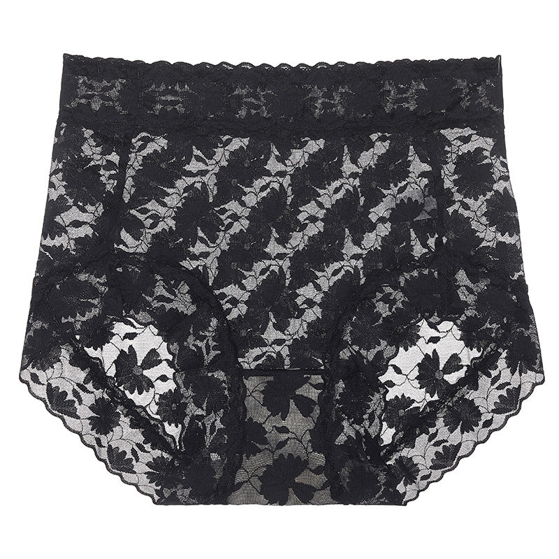 French Ice Silk Lace Belly Panties - Image 28