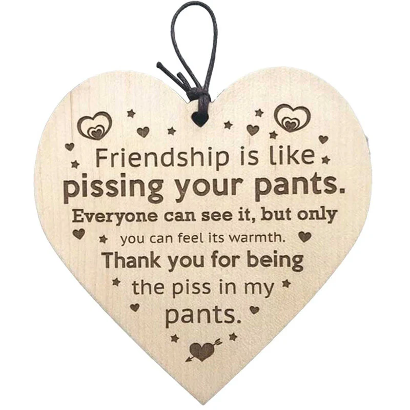 Friendship Wood Pendant Christmas Tree Decor(3pcs) - Image 9