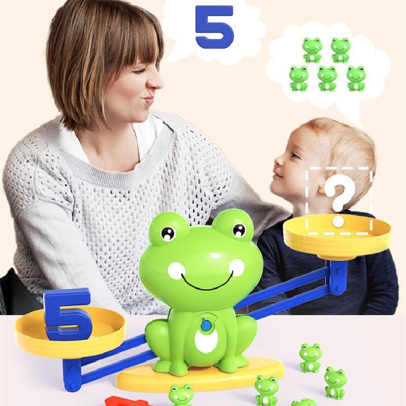 Frog Balance Counting Early Educational Toy - Image 3