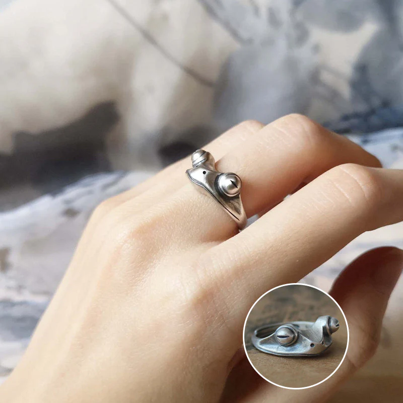 Frog Ring Handmade - Image 2