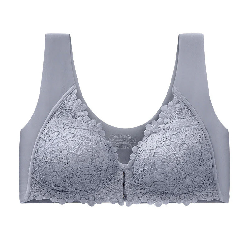 Front buckle latex padded bra - Image 14