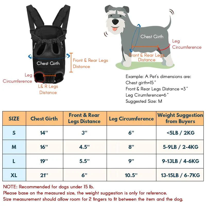 Front Pet Backpack - Image 12