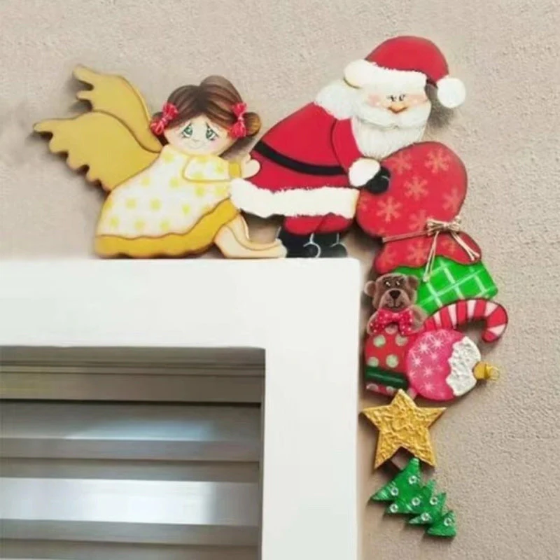 Funny Christmas Door Frame Decorations - Image 11