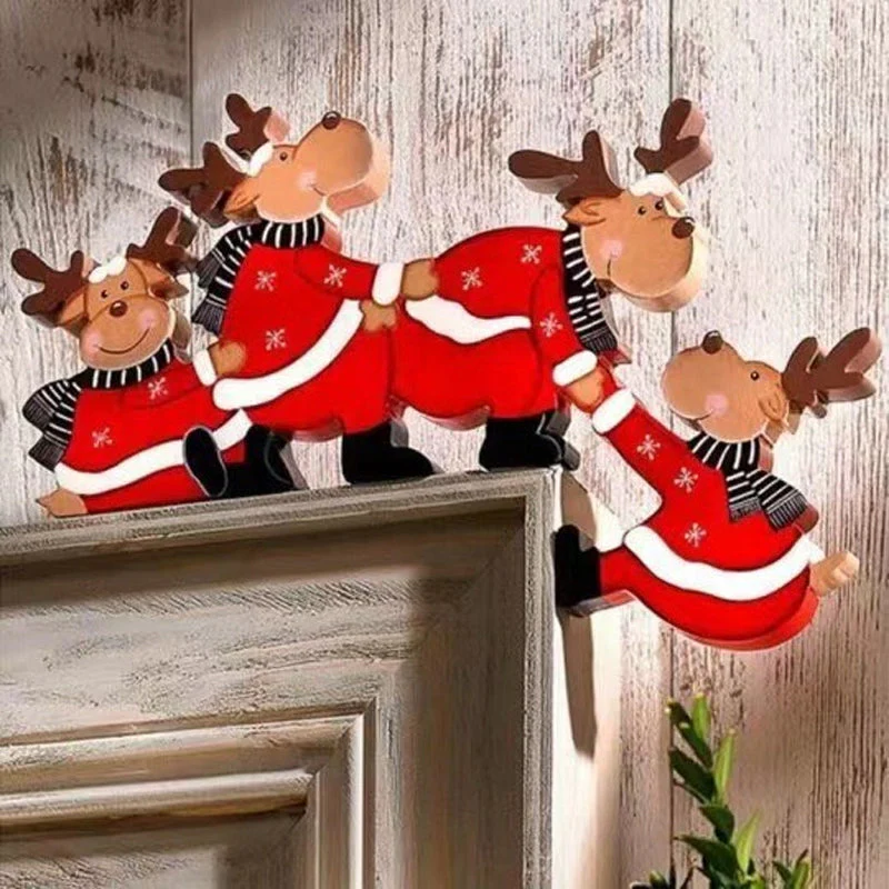 Funny Christmas Door Frame Decorations - Image 12