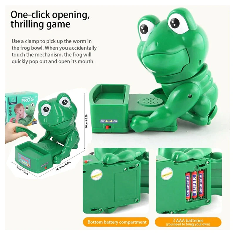 Funny Frogs Biting Toys - Image 7