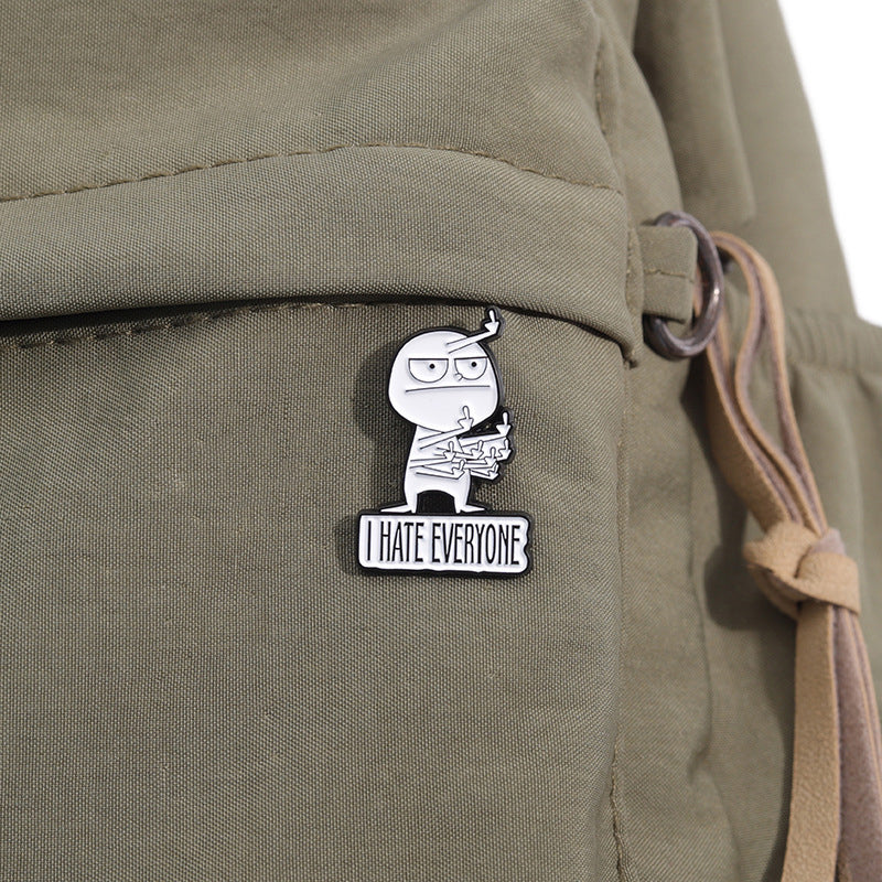 Funny Middle Finger Brooch - Image 9