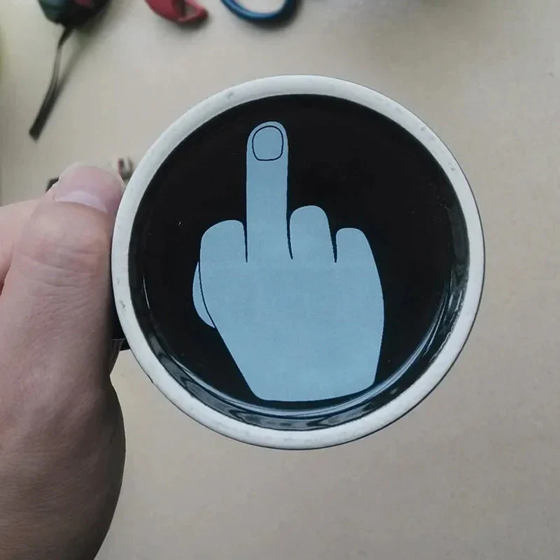 Funny Middle Finger Mug - Image 4