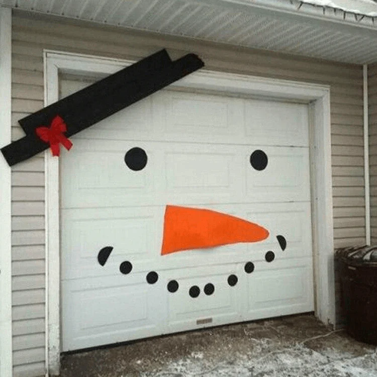 GARAGE DOOR SNOWMAN (16PCS SET) - Image 5