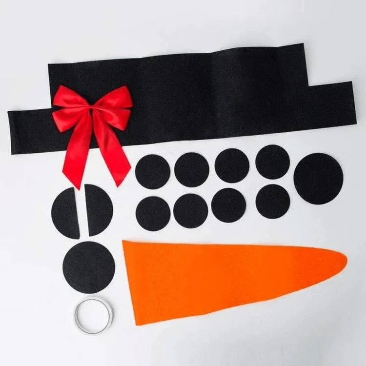 GARAGE DOOR SNOWMAN (16PCS SET) - Image 8