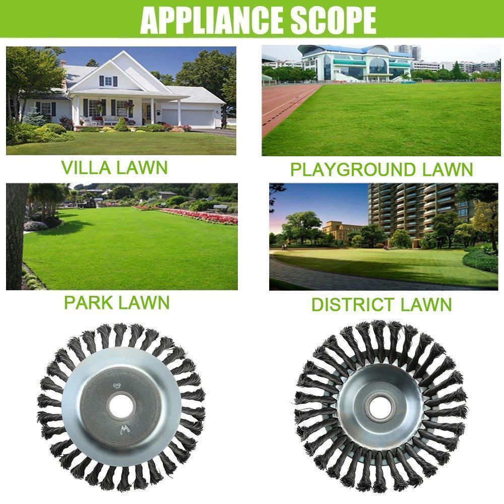 Garden Weed Brush Lawn Mower Head Trimmer Head - Image 2