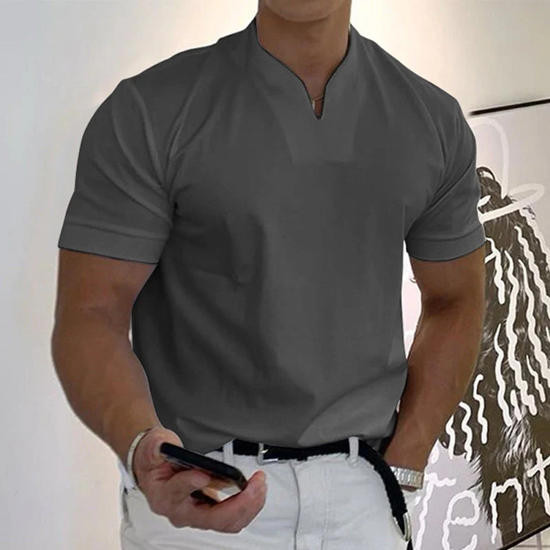 Gentlemans Business Short Sleeve Fitness T-Shirt - Image 2