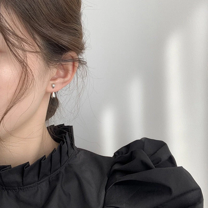 Glossy Drop Earrings - Image 6