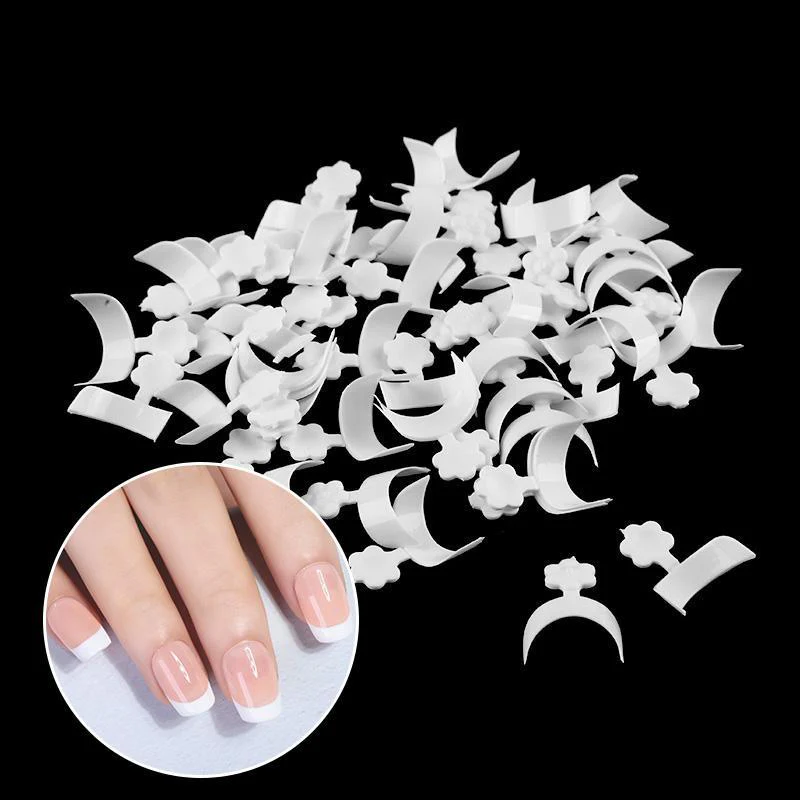 Glue-On French Manicure Nails Kit - Image 10
