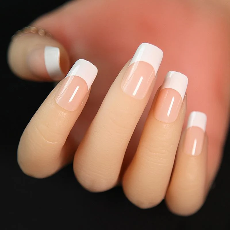 Glue-On French Manicure Nails Kit - Image 12