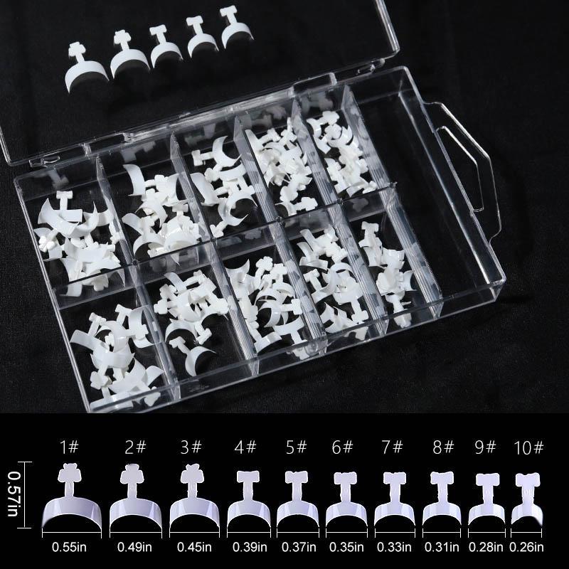 Glue-On French Manicure Nails Kit - Image 7