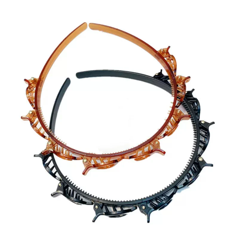 Hairband with bangs clip - Image 12