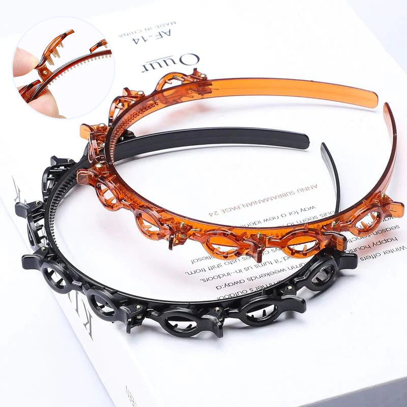 Hairband with bangs clip - Image 2