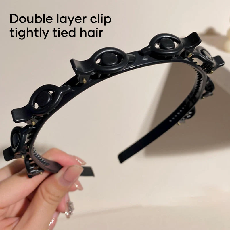 Hairband with bangs clip - Image 7