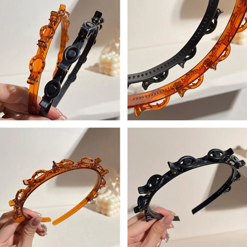 Hairband with bangs clip - Image 9