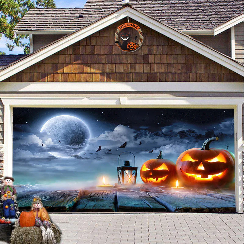 Halloween 2023 Garage Door Decoration - Image 15