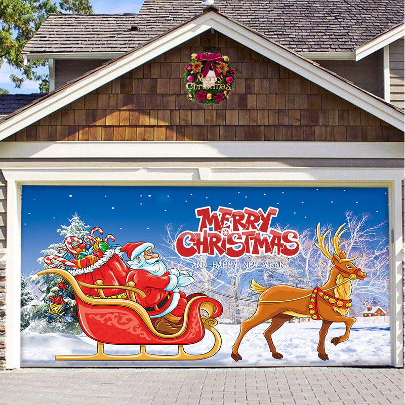 Halloween 2023 Garage Door Decoration - Image 23