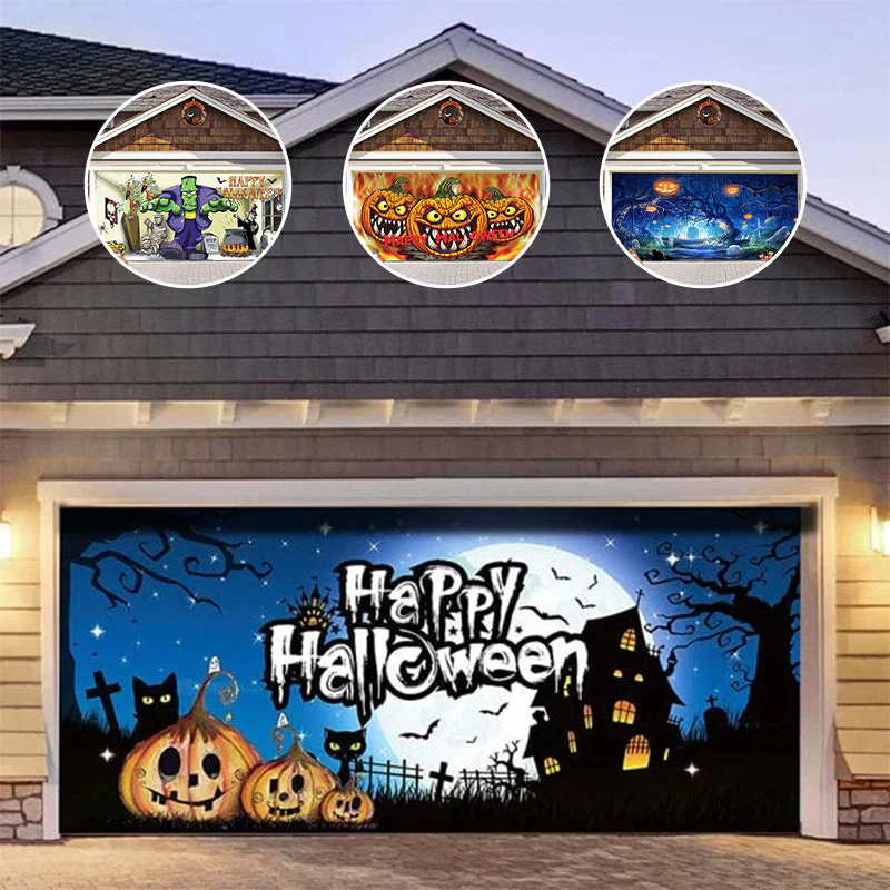 Halloween 2023 Garage Door Decoration - Image 5