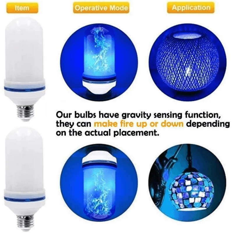 Halloween LED Gravity Effect Fire Light - Image 5