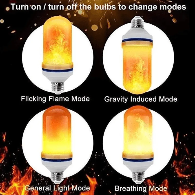 Halloween LED Gravity Effect Fire Light - Image 6