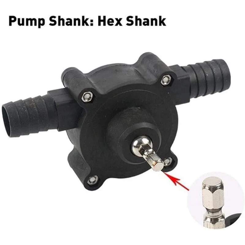 Hand Electric Drill Drive Self Priming Water Transfer Pump - Image 2