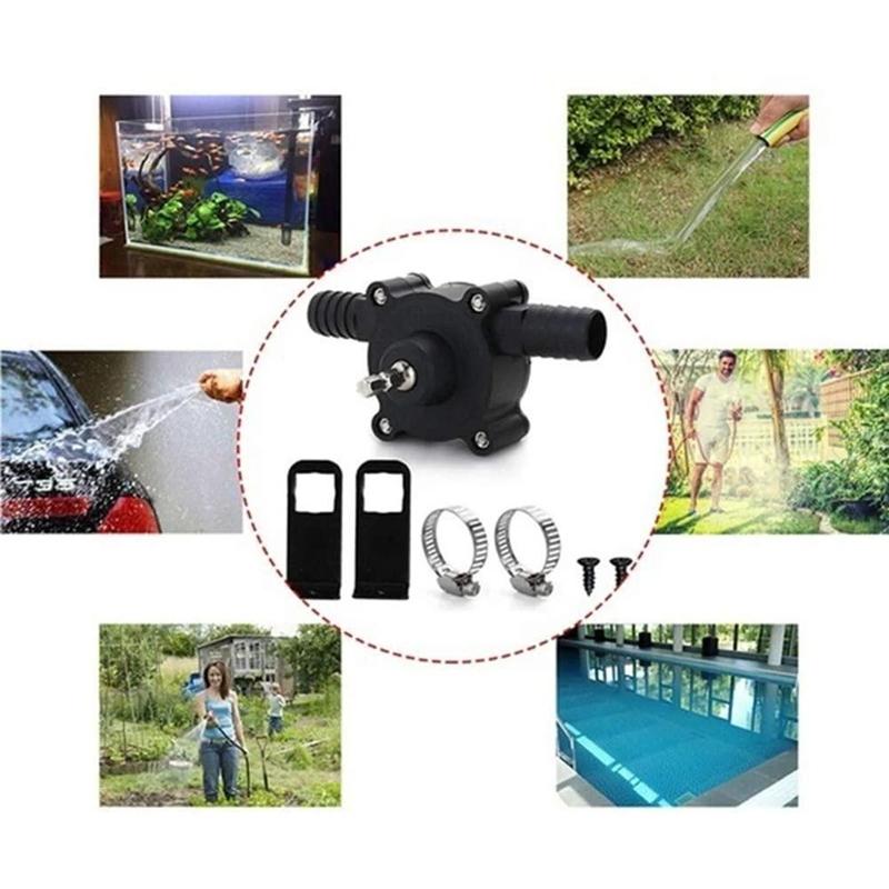 Hand Electric Drill Drive Self Priming Water Transfer Pump - Image 6
