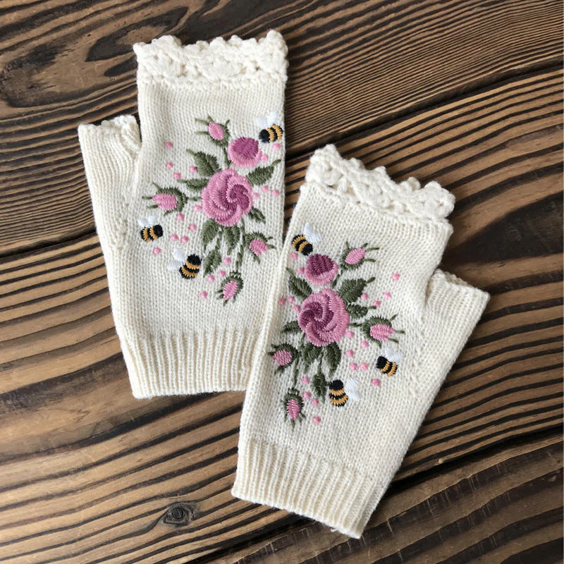 Hand Embroidered Gloves - Image 15