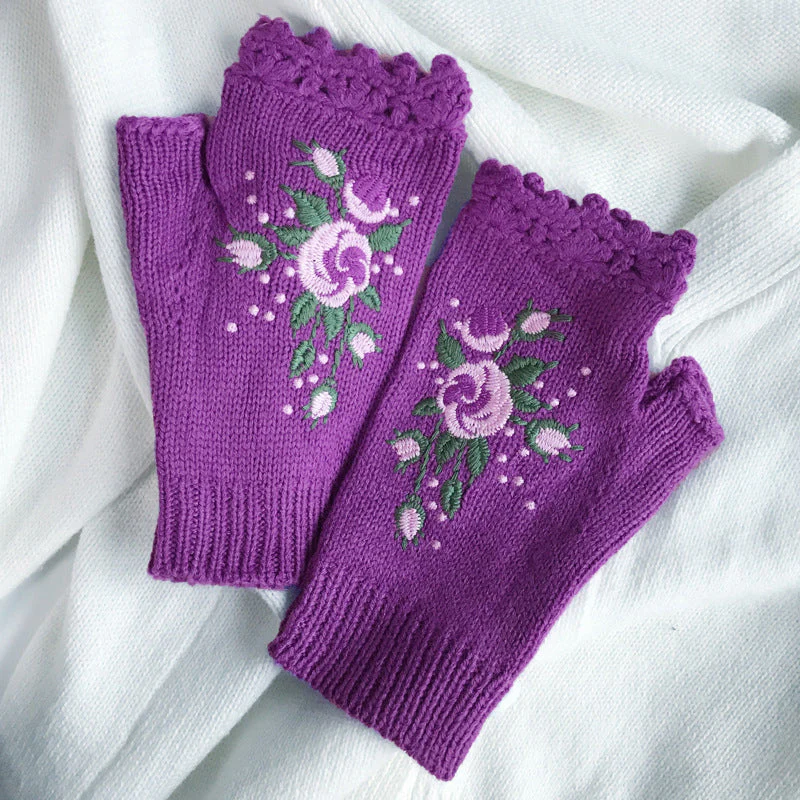 Hand Embroidered Gloves - Image 16