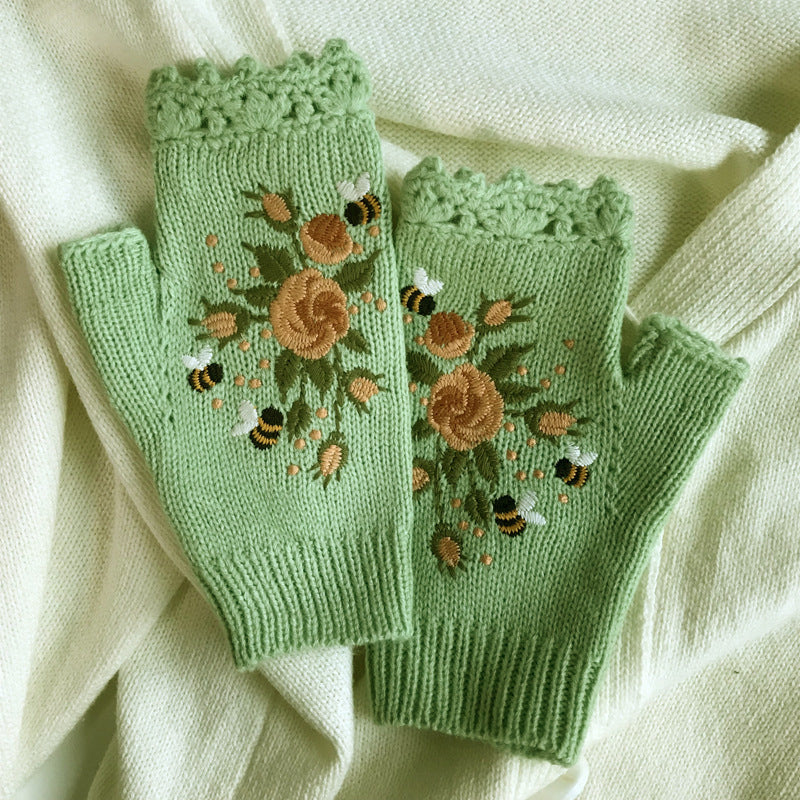 Hand Embroidered Gloves - Image 17
