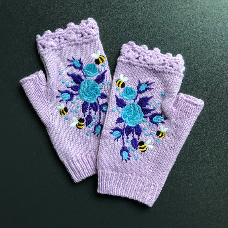 Hand Embroidered Gloves - Image 19