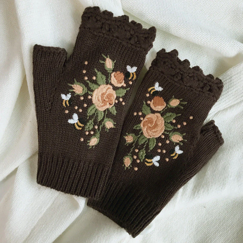 Hand Embroidered Gloves - Image 20