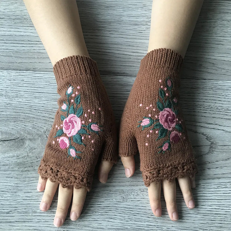 Hand Embroidered Gloves - Image 3