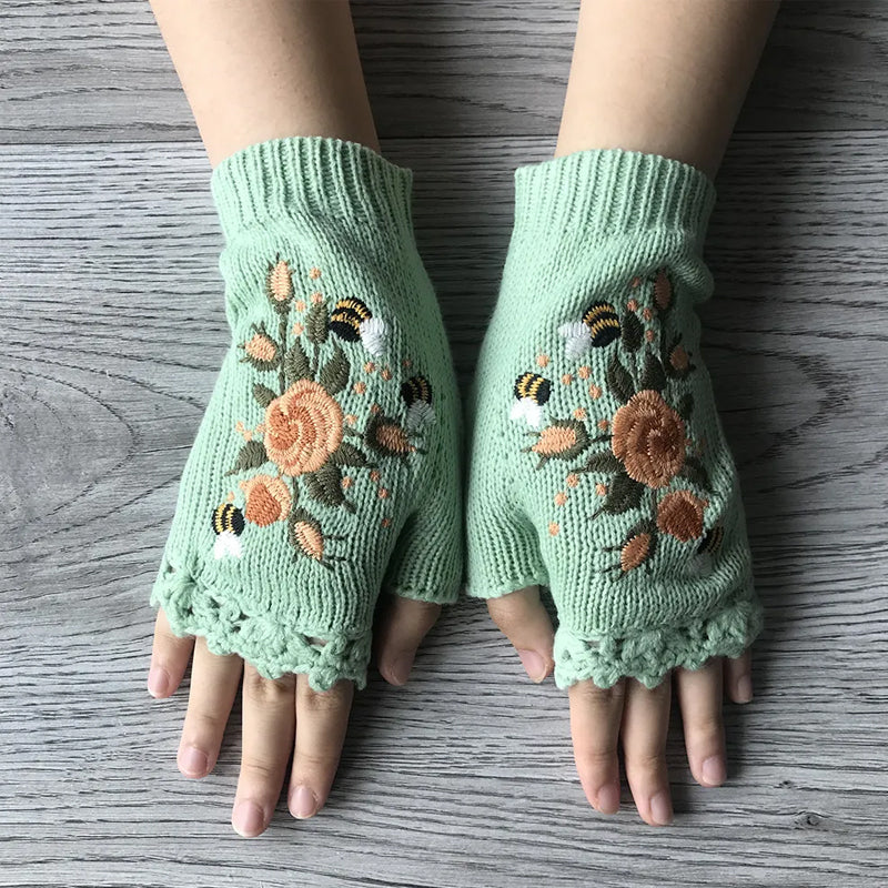 Hand Embroidered Gloves - Image 5