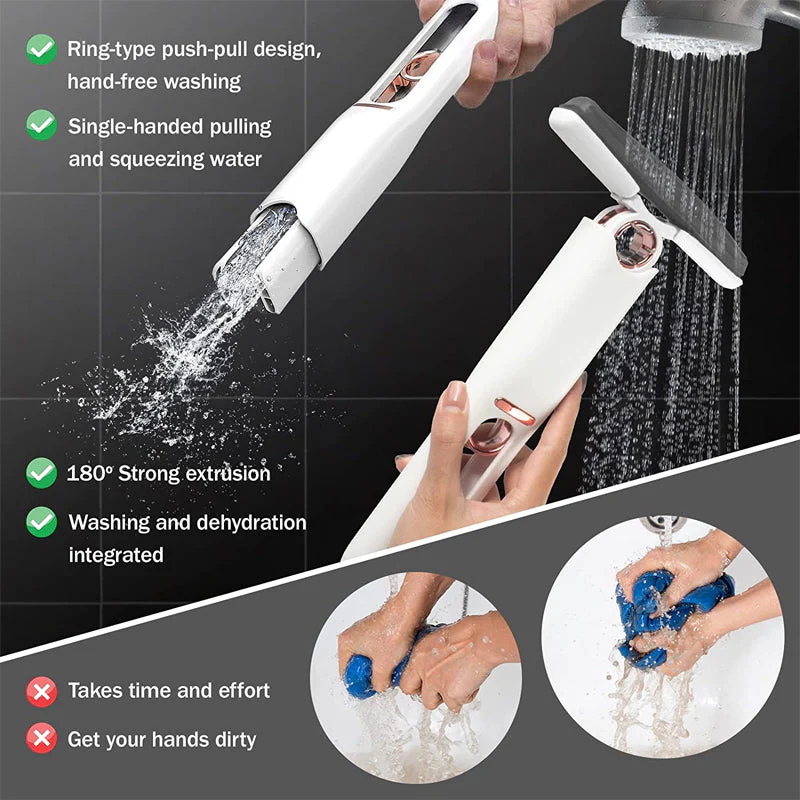 Hand-washable Desktop Cleaning Mini Mop - Image 12