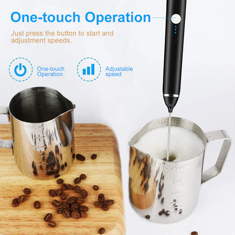 Handheld 2 in 1 Electric Mini Frother & Whisk - Image 6