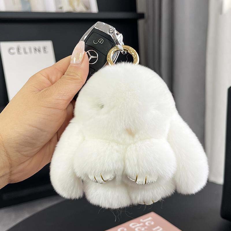 Handmade Soft Bunny PomPom Charms(Boxed Edition) - Image 3