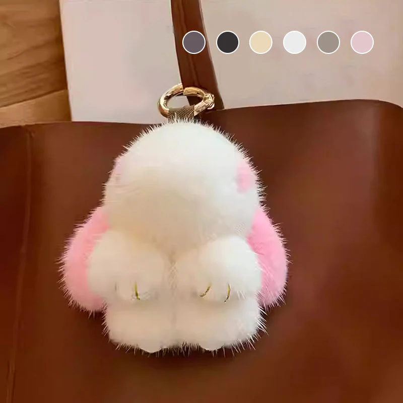 Handmade Soft Bunny PomPom Charms(Boxed Edition) - Image 5