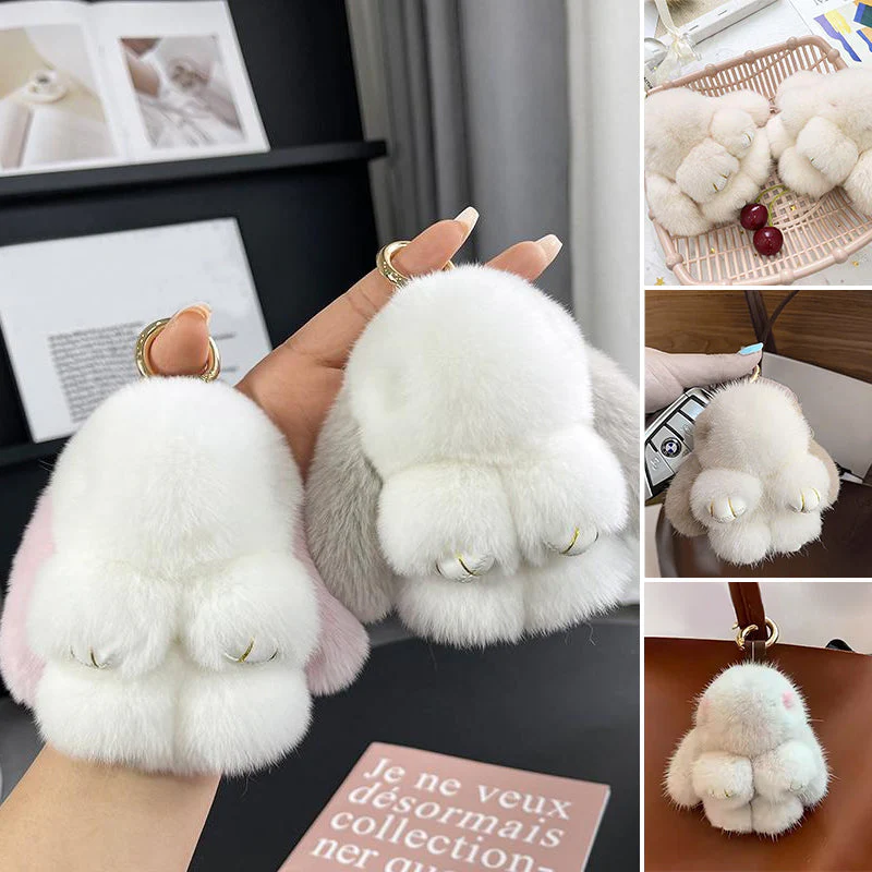 Handmade Soft Bunny PomPom Charms(Boxed Edition) - Image 6