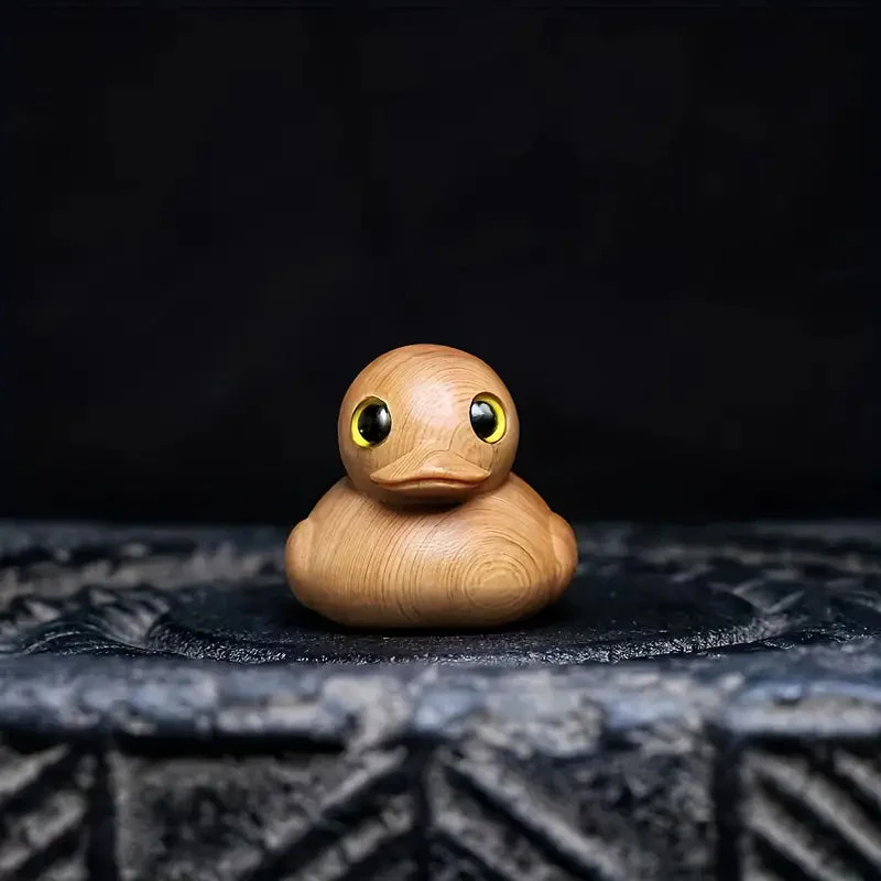 Handmade Wooden Rubber Duck - Image 4
